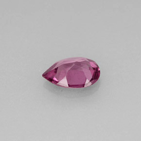 Granate rodolita violeta natural de 0,69 ct, en forma de pera, VS-SI