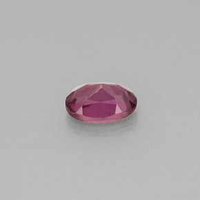 Granate rodolita Rosado púrpura natural de 0.66 ct, Corte Óvalo, VVS-VS
