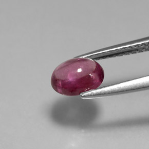 Granate rodolita violeta natural de 1,09 ct, transparente, transparente / translúcido