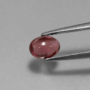 Granate rodolita roja natural de 1,11 ct, transparente, transparente / translúcido