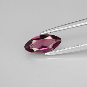 Granate rodolita violeta natural de 1,01 ct, marquesa, VVS-VS
