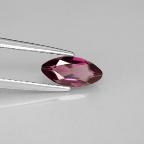 Granate rodolita violeta natural de 1,01 ct, marquesa, VVS-VS