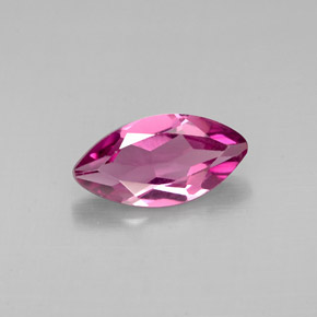 Granate rodolita Púrpura rosado natural de 1.12 ct, Marquesa, VS