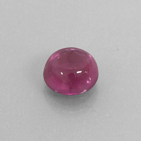 Granate rodolita Rojo frambuesa natural de 1.28 ct, Transparente, Transparente / Translúcido