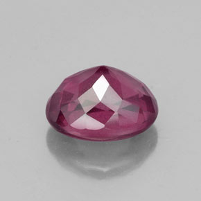 Granate rodolita rojo natural de 2,41 ct, corte óvalo, VS