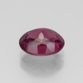 Granate rodolita rojo natural de 2,02 ct, corte óvalo, VS-SI