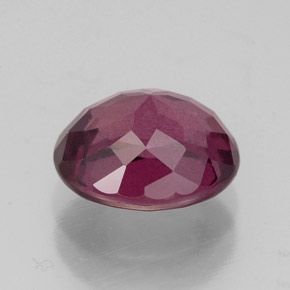 Granate rodolita rojo natural de 2,60 ct, corte óvalo, VS
