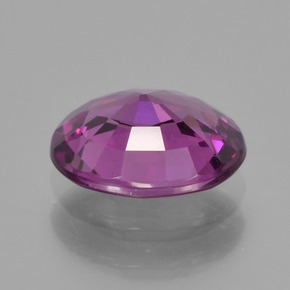 Granate rodolita rosa natural de 1,23 ct, corte óvalo, VS
