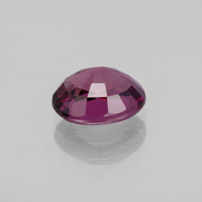 Granate rodolita púrpura natural de 1,96 ct, corte óvalo, VS