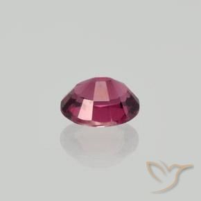 Granate rodolita Rojo frambuesa natural de 1.36 ct, Ovalada, VS