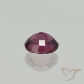 Granate rodolita Púrpura oscuro natural de 1.70 ct, Ovalada, VS