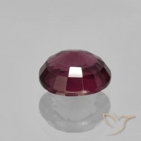 Granate rodolita Púrpura medio natural de 1.86 ct, Ovalada, VS