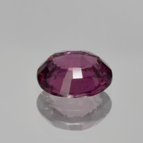 Granate rodolita púrpura natural de 1,54 ct, corte óvalo, VS
