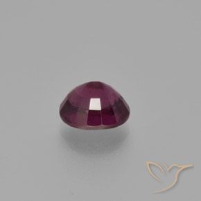 Granate rodolita Púrpura oscuro natural de 2.06 ct, Ovalada, VS