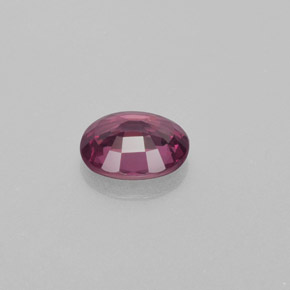 Granate rodolita Rojo frambuesa natural de 2.50 ct, Corte Óvalo, VS