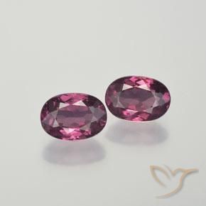 1.99ctw Natural Rosado magenta Granate Rodolita, Ovalada, VS