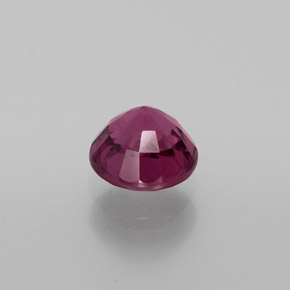 Granate rodolita Rojo frambuesa natural de 1.30 ct, Corte Redondo, VS