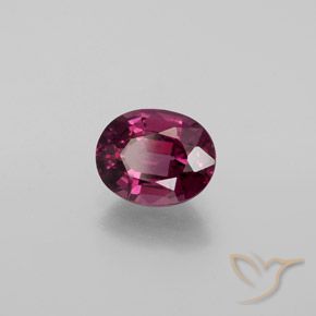 Granate rodolita Rojo frambuesa natural de 2.05 ct, Ovalada, VS