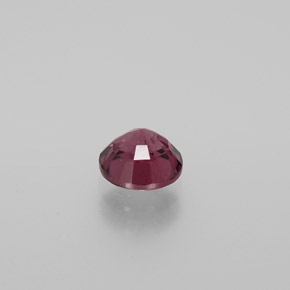 Granate rodolita Rojo frambuesa natural de 1.34 ct, Corte Redondo, VS