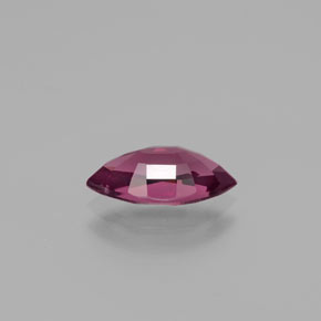 Granate rodolita rojo natural de 1,71 ct, marquesa, VVS-VS