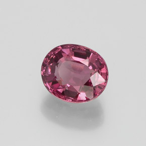 Granate rodolita púrpura natural de 1,69 ct, corte óvalo, VVS-VS
