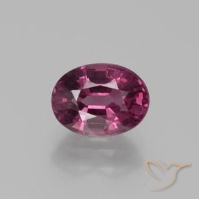 1.87ct Natural Rojo frambuesa Granate Rodolita, Ovalada, VS