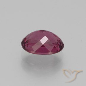 Granate rodolita Magenta intenso natural de 1.43 ct, Corte Óvalo, VS