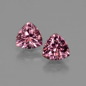 Gemas de granate rodolita rosa natural de  ct, trillón, VS