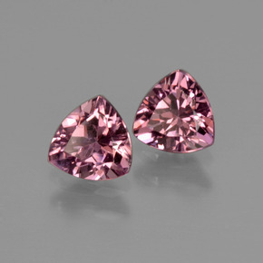 Gemas de granate rodolita rosa natural de  ct, trillón, VS