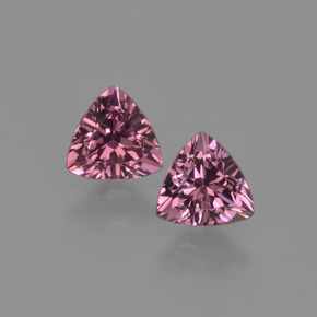 Gemas de granate rodolita rosa natural de  ct, trillón, VS