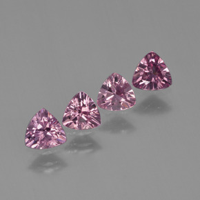 Gemas de granate rodolita rosa natural de  ct, trillón, VS
