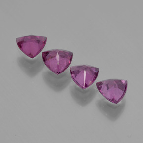 Gemas de granate rodolita rojo natural de  ct, trillón, VS