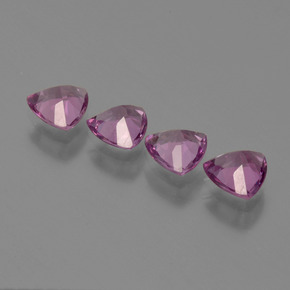 Gemas de granate rodolita rosa natural de  ct, trillón, VS