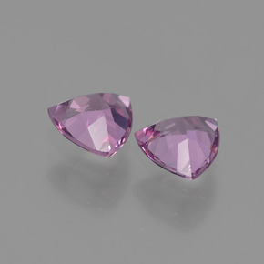 Gemas de granate rodolita rosa natural de  ct, trillón, VVS