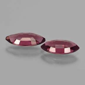 Gemas de Granate rodolita Rojo frambuesa natural de  ct, Marquesa, VVS-VS