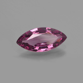 Granate rodolita púrpura natural de 1,29 ct, marquesa, VVS-VS