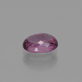 Granate rodolita rojo natural de 1,00 ct, corte óvalo, VVS-VS