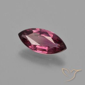 Granate rodolita Rosado magenta natural de 1.45 ct, Marquesa, VS