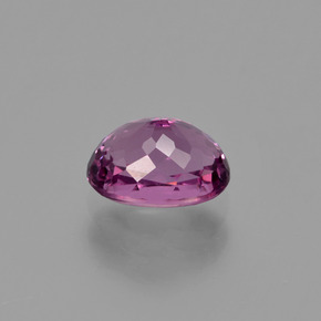 Granate rodolita rojo natural de 1,40 ct, corte óvalo, VVS-VS