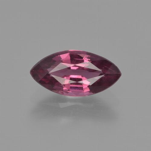 Granate rodolita Rojo púrpura natural de 1.25 ct, Marquesa, VS