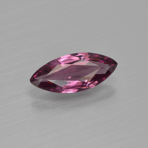 Granate rodolita rojo natural de 1,16 ct, marquesa, VS