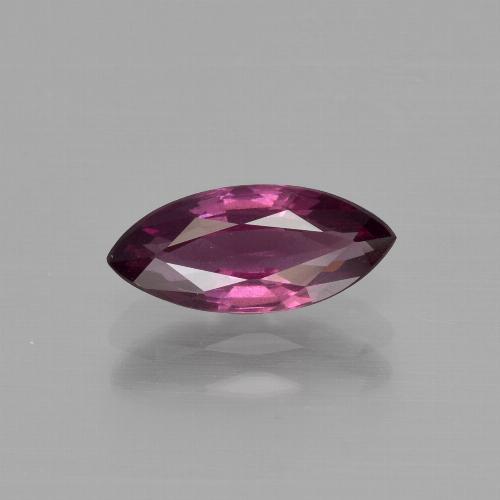 Granate rodolita púrpura natural de 1,28 ct, marquesa, VS