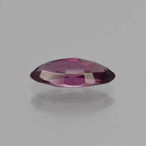 Granate rodolita púrpura natural de 1,28 ct, marquesa, VS
