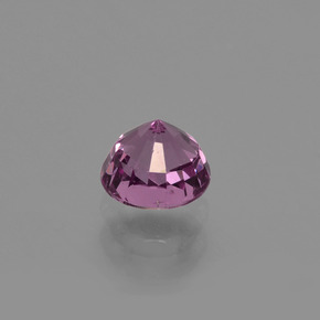Granate rodolita Rojo frambuesa natural de 0.81 ct, Corte Redondo, VS