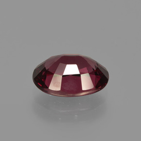 Granate rodolita rojo natural de 2,04 ct, corte óvalo, VS