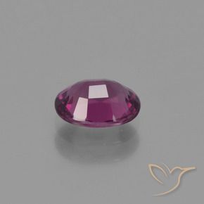 Granate rodolita púrpura natural de 1,03 ct, corte óvalo, VS