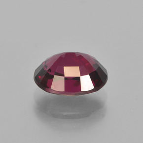 Granate rodolita Rojo frambuesa natural de 2.89 ct, Corte Óvalo, VS