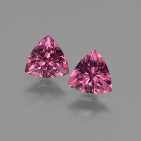 Gemas de granate rodolita rosa natural de  ct, trillón, VS