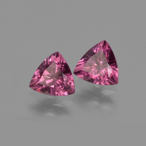 Gemas de granate rodolita rosa natural de  ct, trillón, VS