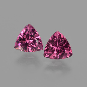 Gemas de granate rodolita rosa natural de  ct, trillón, VS